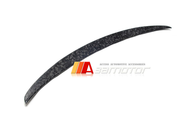 Forged Carbon Fiber Rear Trunk Spoiler Wing fit for 2010-2016 BMW F10 5-Series Sedan / F10 M5