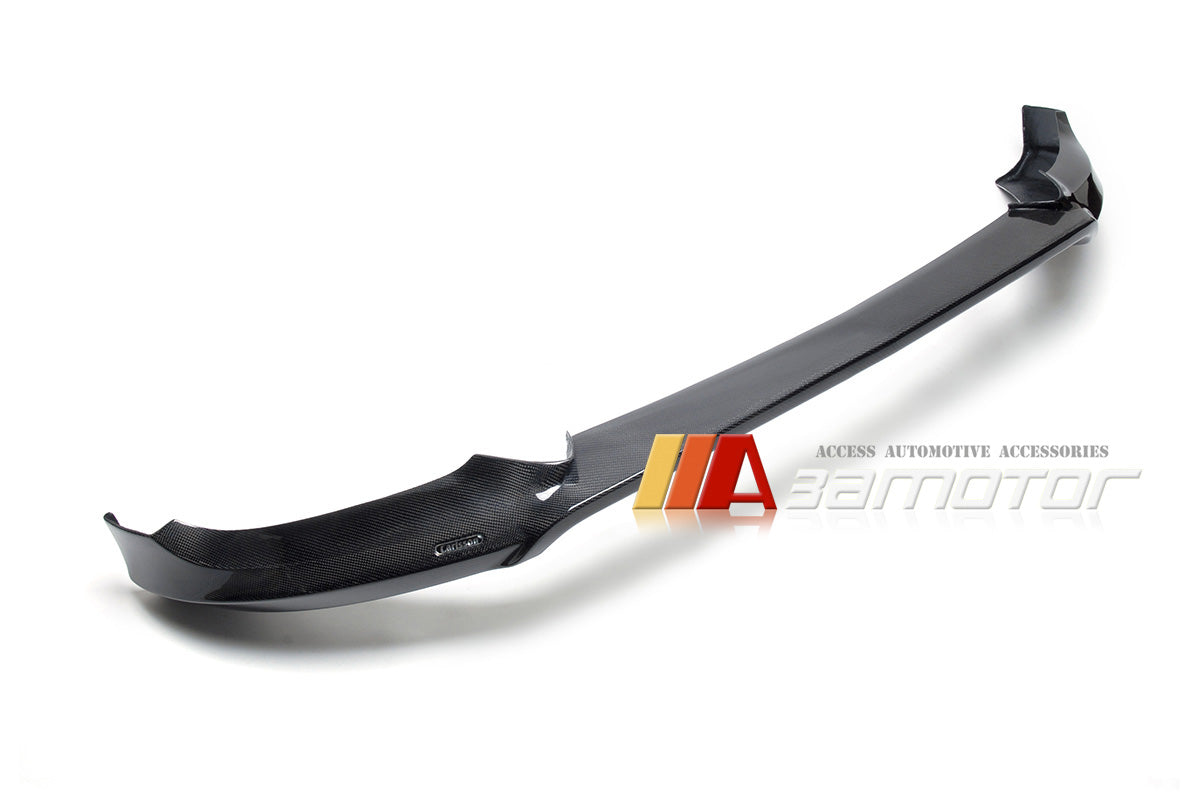 Carbon Fiber Front Bumper Spoiler Lip fit for 2015-2021 Mercedes W205 C-Class AMG