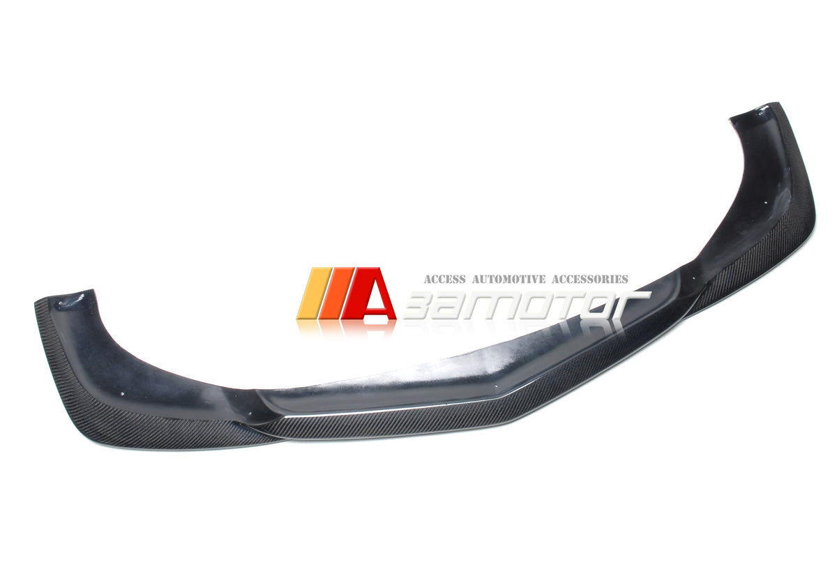 Carbon Fiber Front Bumper Lip Spoiler fit for 2010-2012 Mercedes C207 E-Class Coupe Pre-Facelift AMG