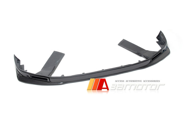 Carbon Fiber K Front Bumper Lip Spoiler with Brake Ducts fit for 2012-2016 Nissan GT-R R35 DBA