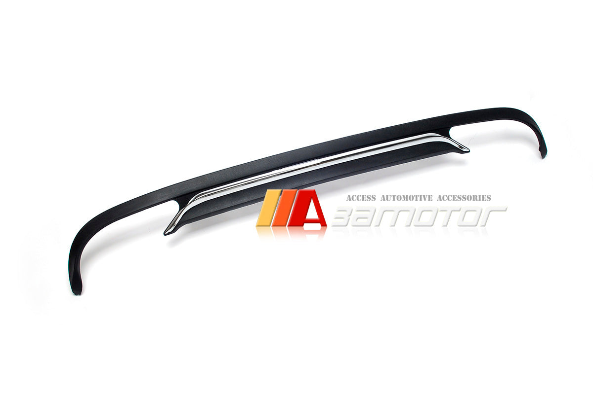 Rear Bumper Diffuser fit for 2010-2012 Mercedes W212 E-Class Pre-Facelift Sedan