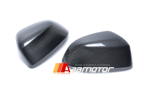 Replacement Carbon Fiber Side Mirrors Set fit for BMW X3 F25 / X4 F26 / X5 F15 / X6 F16