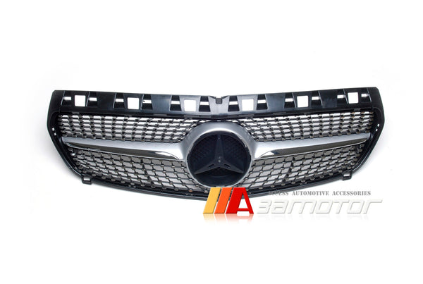 Diamond Style Front Grille fit for 2013-2017 Mercedes W176 A-Class