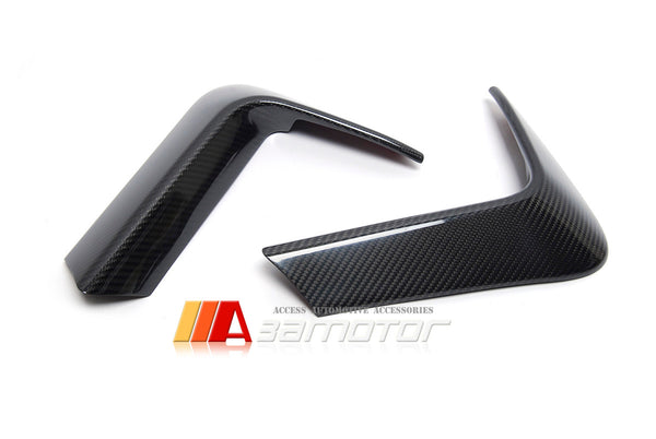 Carbon Fiber Rear Bumper Corner Valance Covers Set fit for BMW F80 M3 / F82 F83 M4