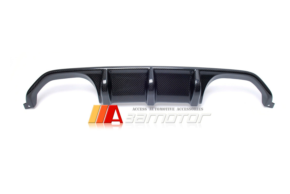 Dry Carbon Fiber MP Rear Diffuser Quad fit for 2015-2020 BMW F80 M3 / F82 F83 M4