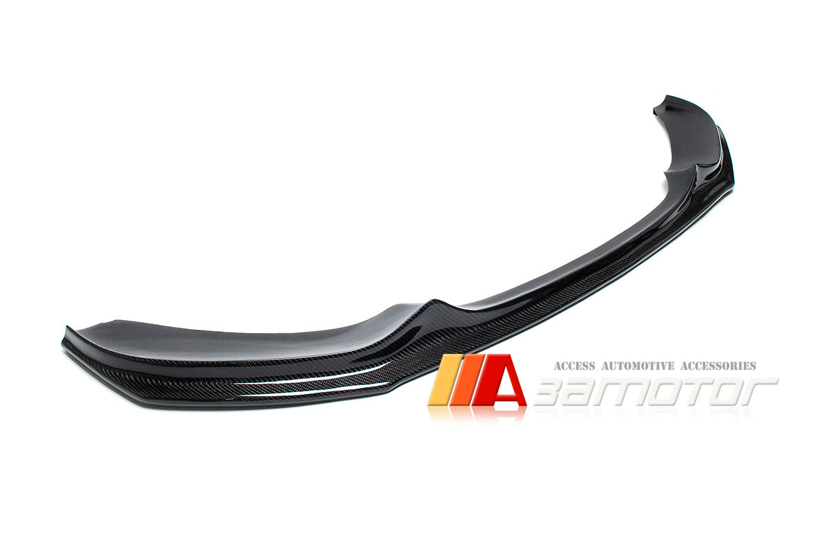 Carbon Fiber AKM Front Bumper Lip Spoiler fit for 2015-2018 BMW F20 / F21 1-Series LCI M Sport