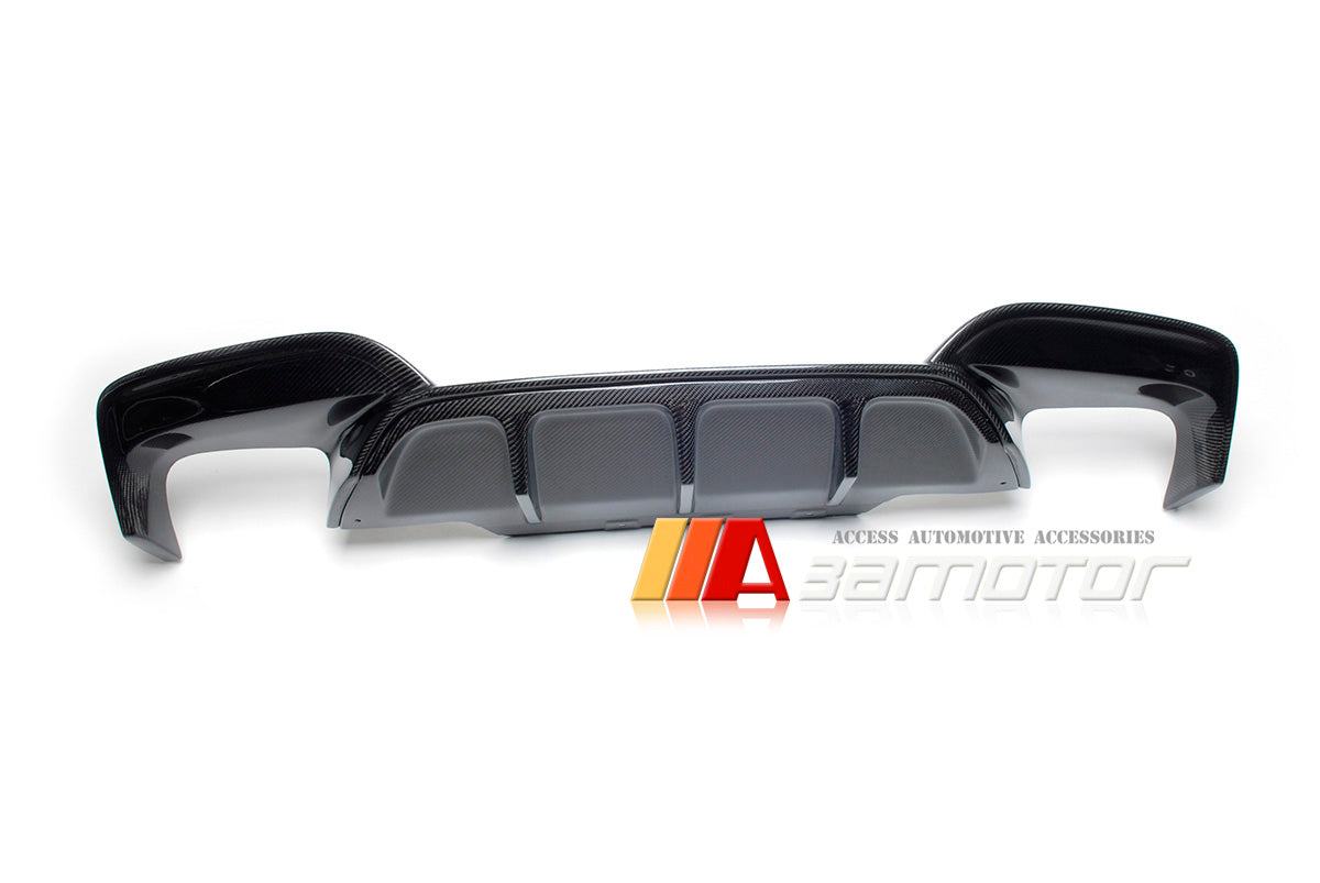 Carbon Fiber P Rear Bumper Diffuser fit for 2012-2017 BMW F06 / F12 / F13 6-Series M Sport Package & M6
