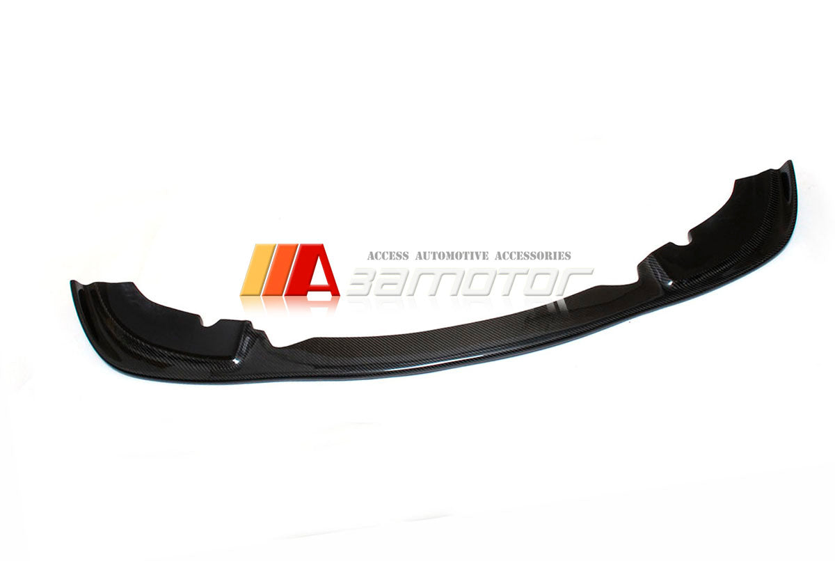 Carbon Fiber Front Lip Spoiler fit for BMW E46 3-Series with M-Tech II Bumper