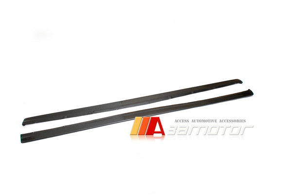 Carbon Fiber Side Skirt Extensions Set fit for Mitsubishi Lancer Evolution EVO 7 / EVO 8 / EVO 9 CT9A