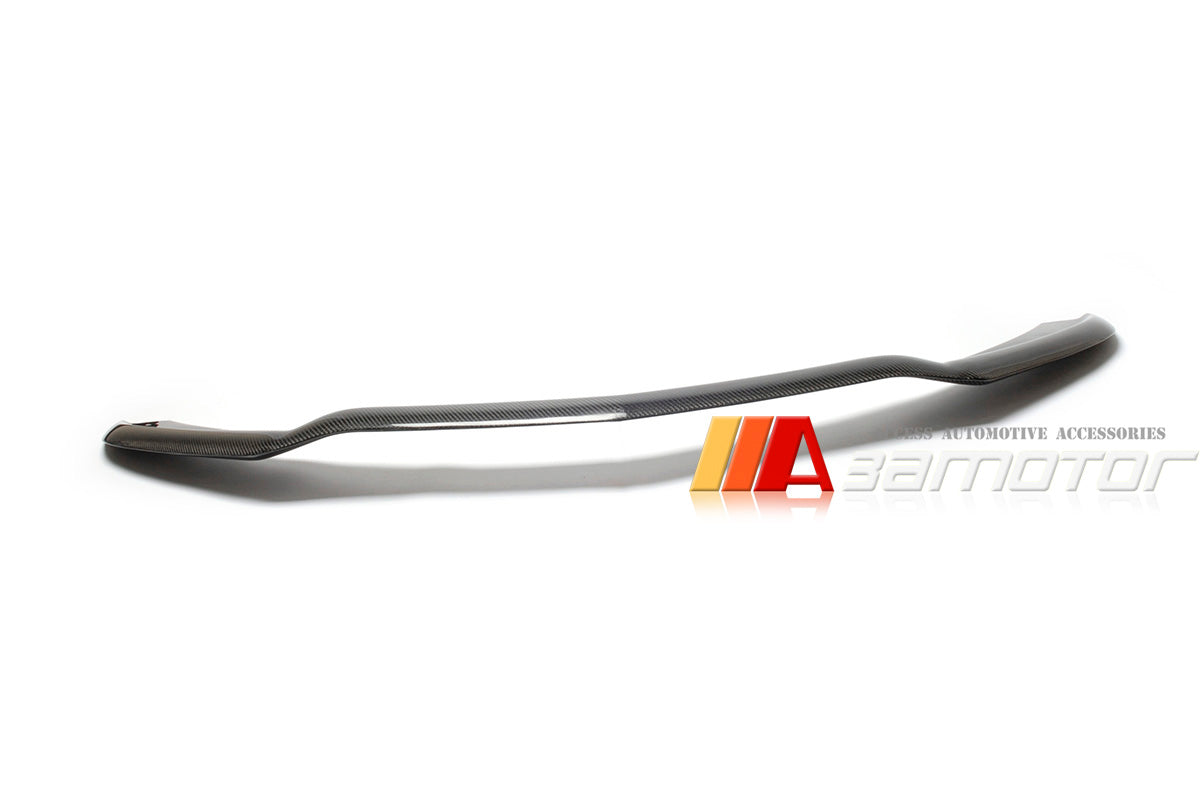 Carbon Fiber Front Bumper Under Lip Spoiler fit for 2013-2014 Cadillac ATS Sedan