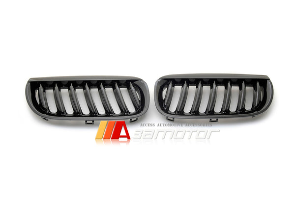 Gloss Black Front  Kidney Grilles Set fit for 2004-2006 BMW E83 Pre-LCI X3 SUV