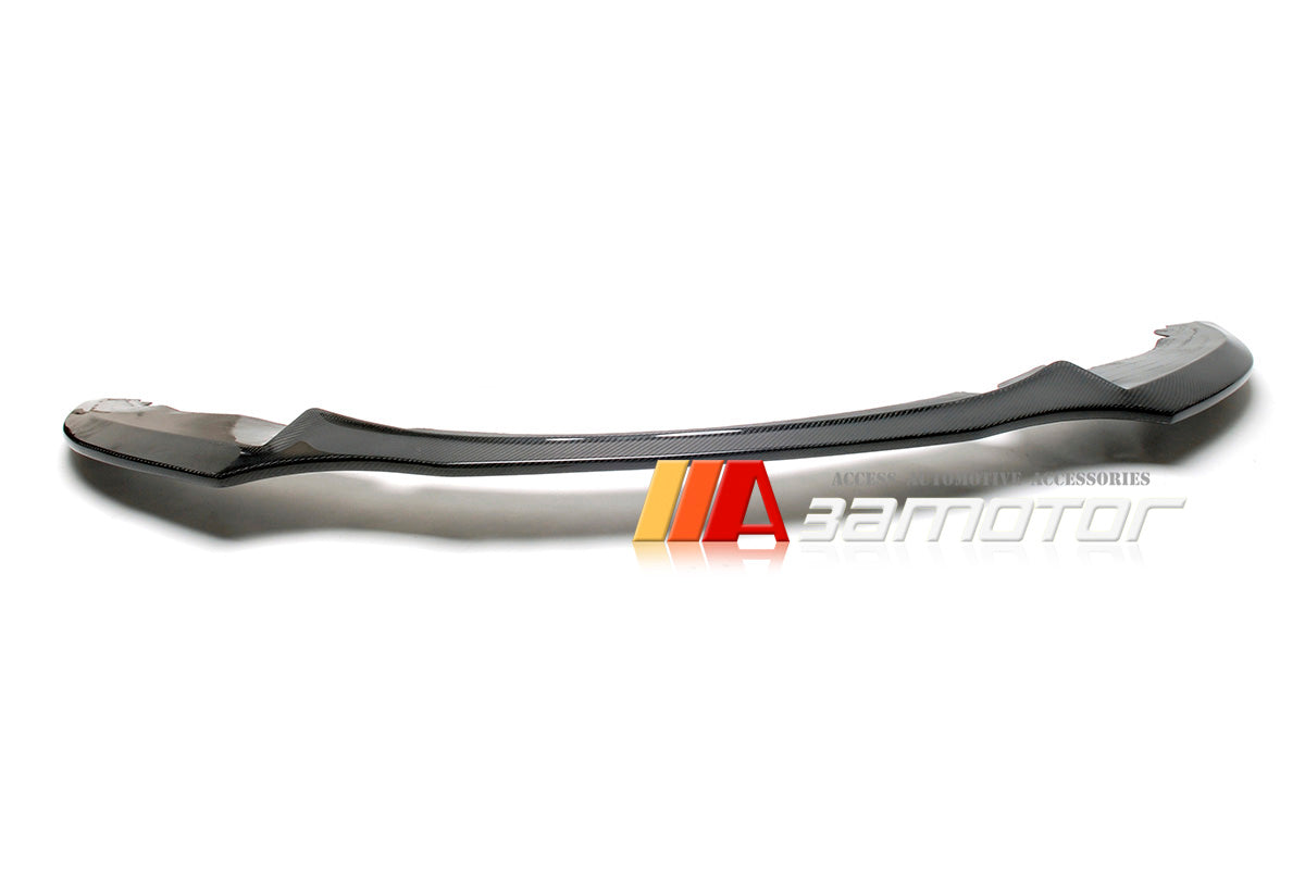 Carbon Fiber R Front Lip Spoiler fit for 2012-2014 BMW F20 / F21 1-Series Pre-LCI Bumper