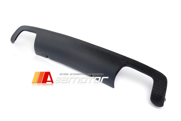 Carbon Fiber Rear Bumper Diffuser Quad fit for 1996-2004 BMW E39 5-Series M Sport / E39 M5