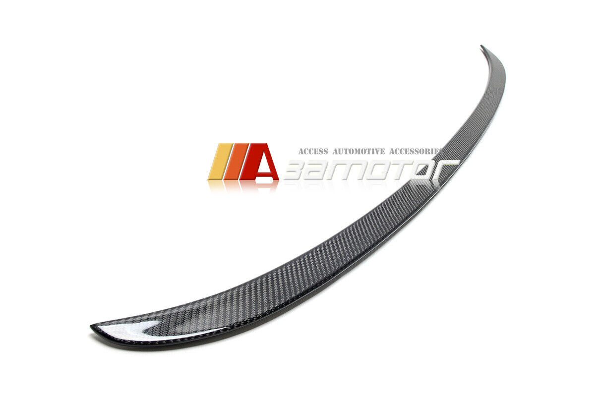 Carbon Fiber Rear Trunk Spoiler Wing fit for 2017-2023 BMW G30 5-Series Sedan / F90 M5