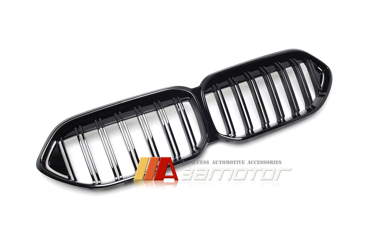 Gloss Black Dual Slat Style Front Grille fit for 2020-2023 BMW F44 2-Series Gran Coupe