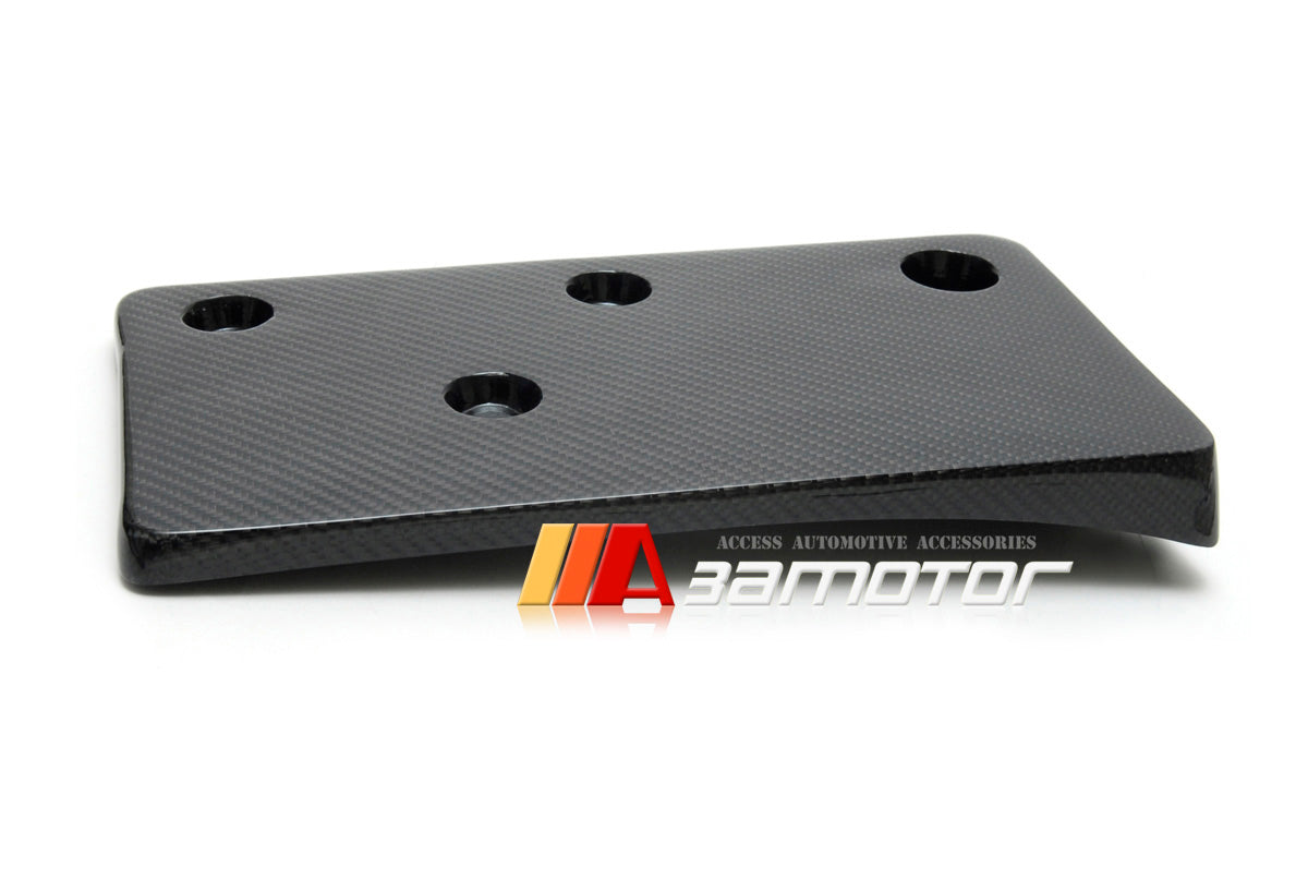 Carbon Fiber License Mount Plate Bracket fit for Mitsubishi Lancer Evolution X EVO 10