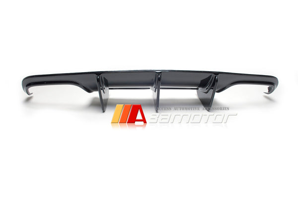 Carbon Fiber Big Fins Rear Bumper Diffuser fit for 2008-2011 Mercedes W204 C63 Pre-Facelift AMG