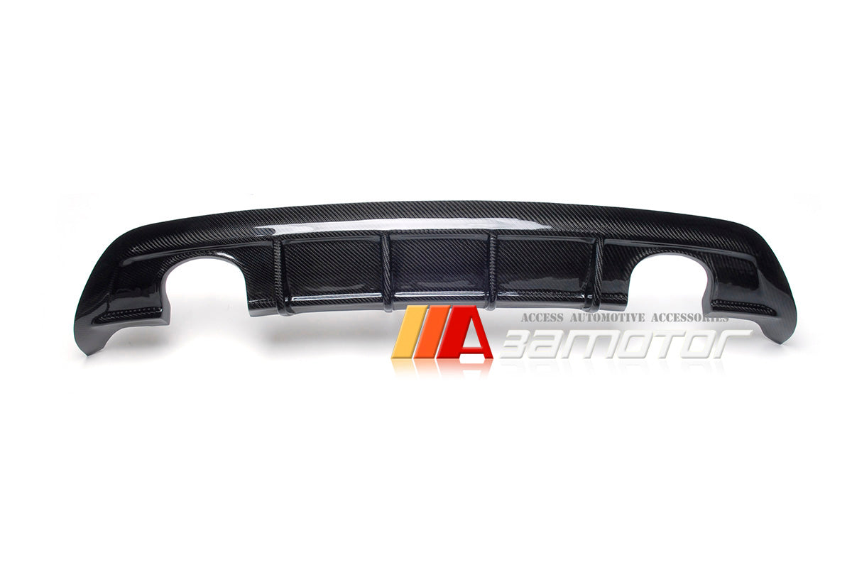 Carbon Fiber Rear Bumper Diffuser Dual fit for 2013-2017 Mercedes W176 AMG Package