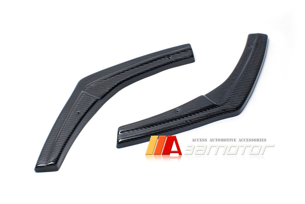 Carbon Fiber MP Rear Bumper Extensions Set fit for 2015-2018 BMW F20 / F21 1-Series LCI M Sport