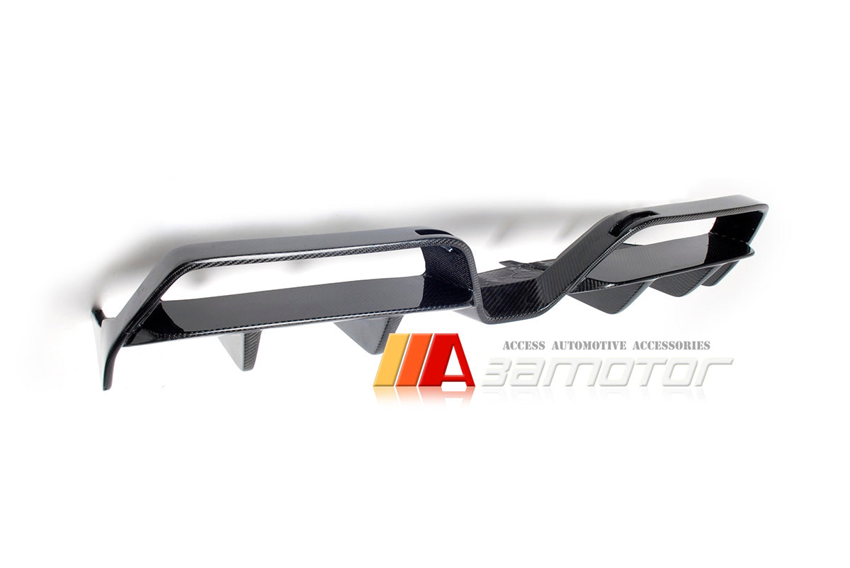 Carbon Fiber Rear Bumper Diffuser fit for 2011-2015 Mercedes C197 / W197 SLS AMG