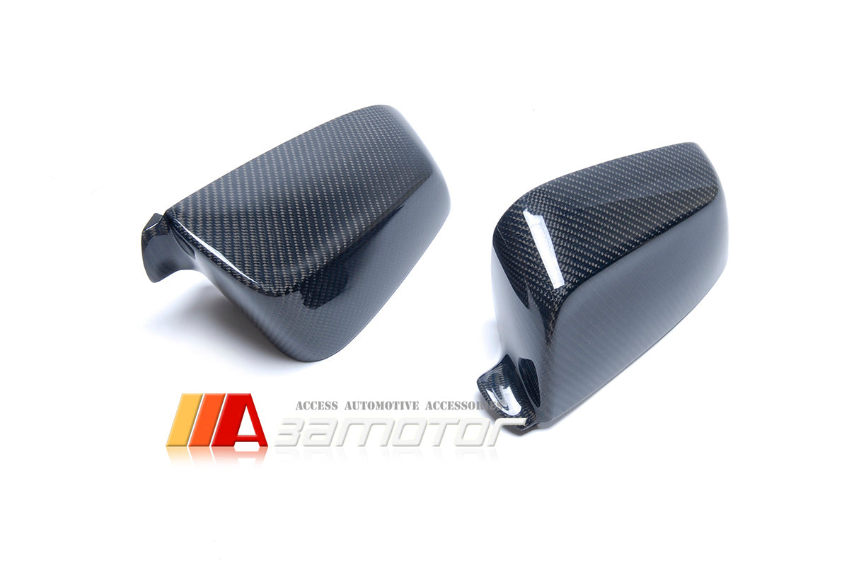 Replacement Carbon Fiber Side Mirror Covers Set fit for BMW F10 / F11 & F06 / F12 / F13 Pre-LCI