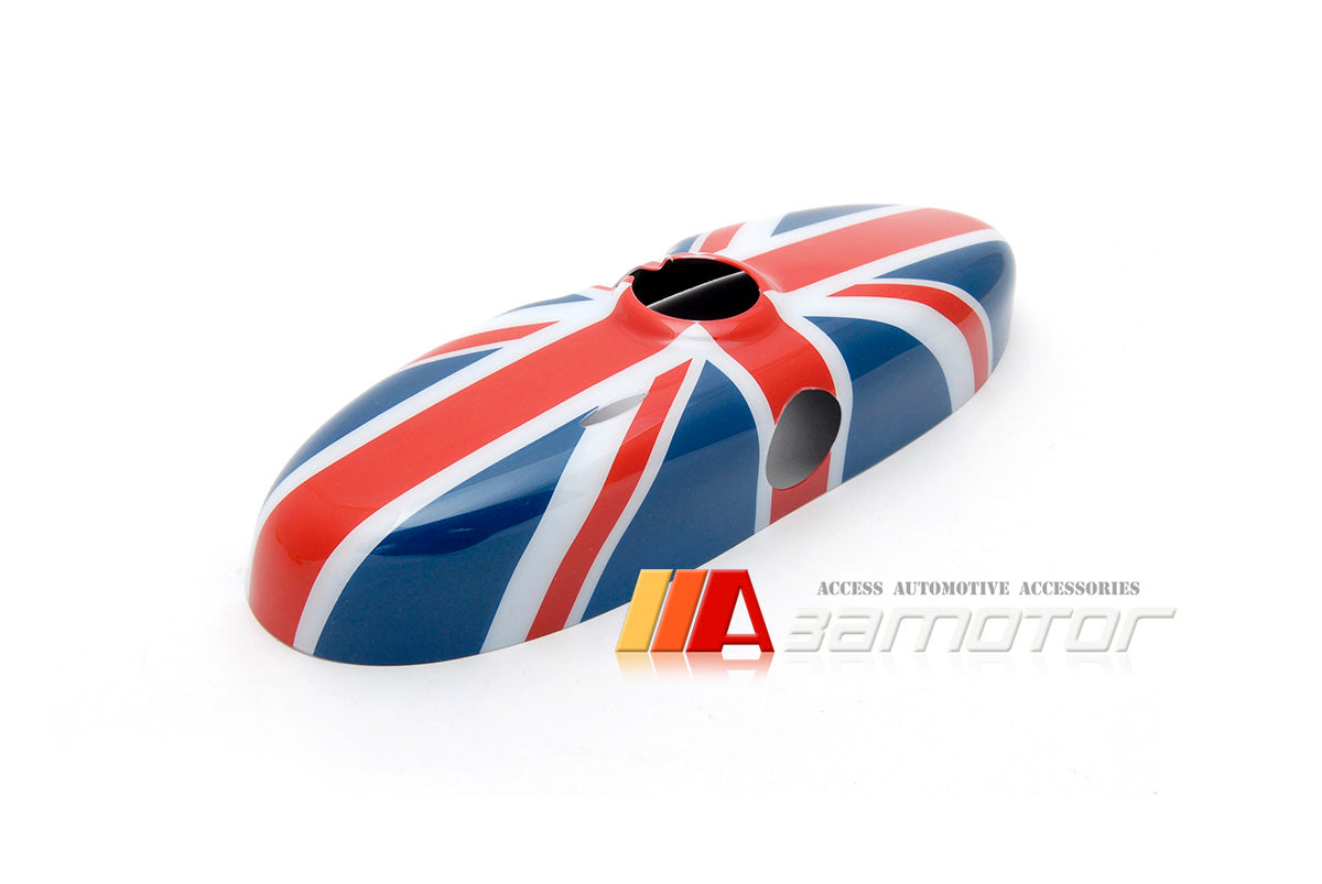 Red Union Jack UK Flag Rear View Mirror Cover fit for MINI Cooper R55 / R56 / R57 / R59