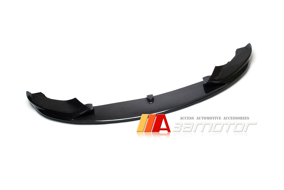 Carbon Fiber MP Front Bumper Lip Spoiler fit for 2014-2019 BMW F32 F33 F36 4-Series M Sport