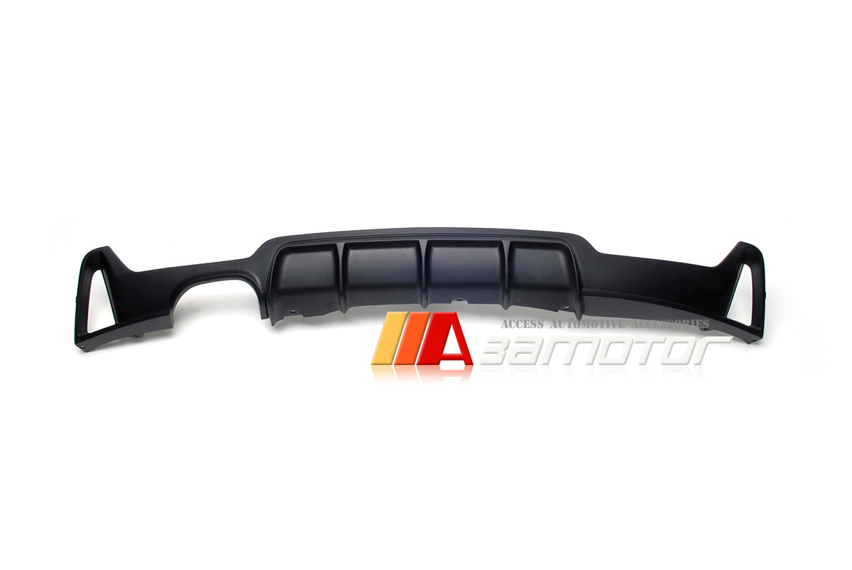 Rear Bumper MP PP Diffuser Single Dual Exhaust fit for 2014-2019 BMW F32 / F33 / F36 4-Series M Sport