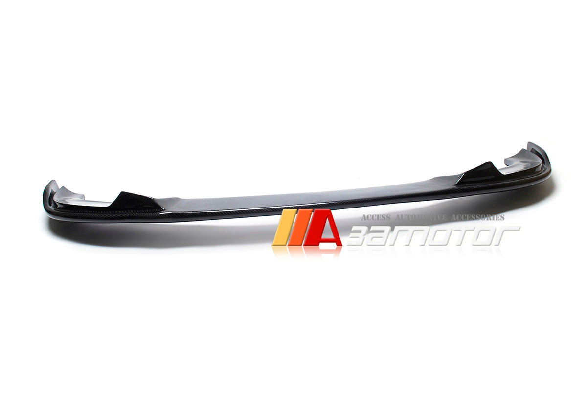 Carbon Fiber Front Bumper Lip Spoiler fit for 2004-2010 BMW E60 / E61 5-Series M Sport Package