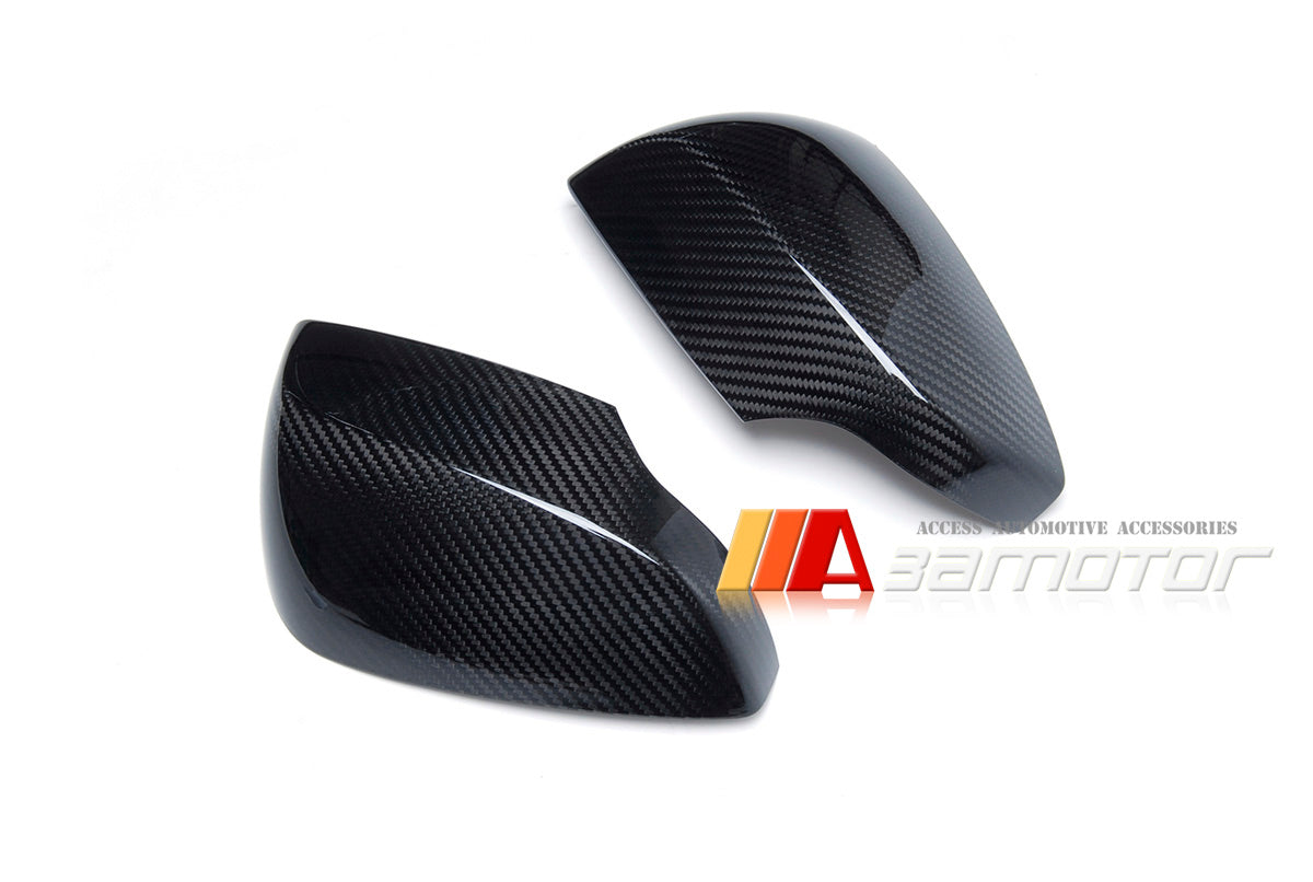 Carbon Fiber Side Door Mirror Covers Set fit for 2015-2020 ubaru Impreza VAB STI WRX Mirrors