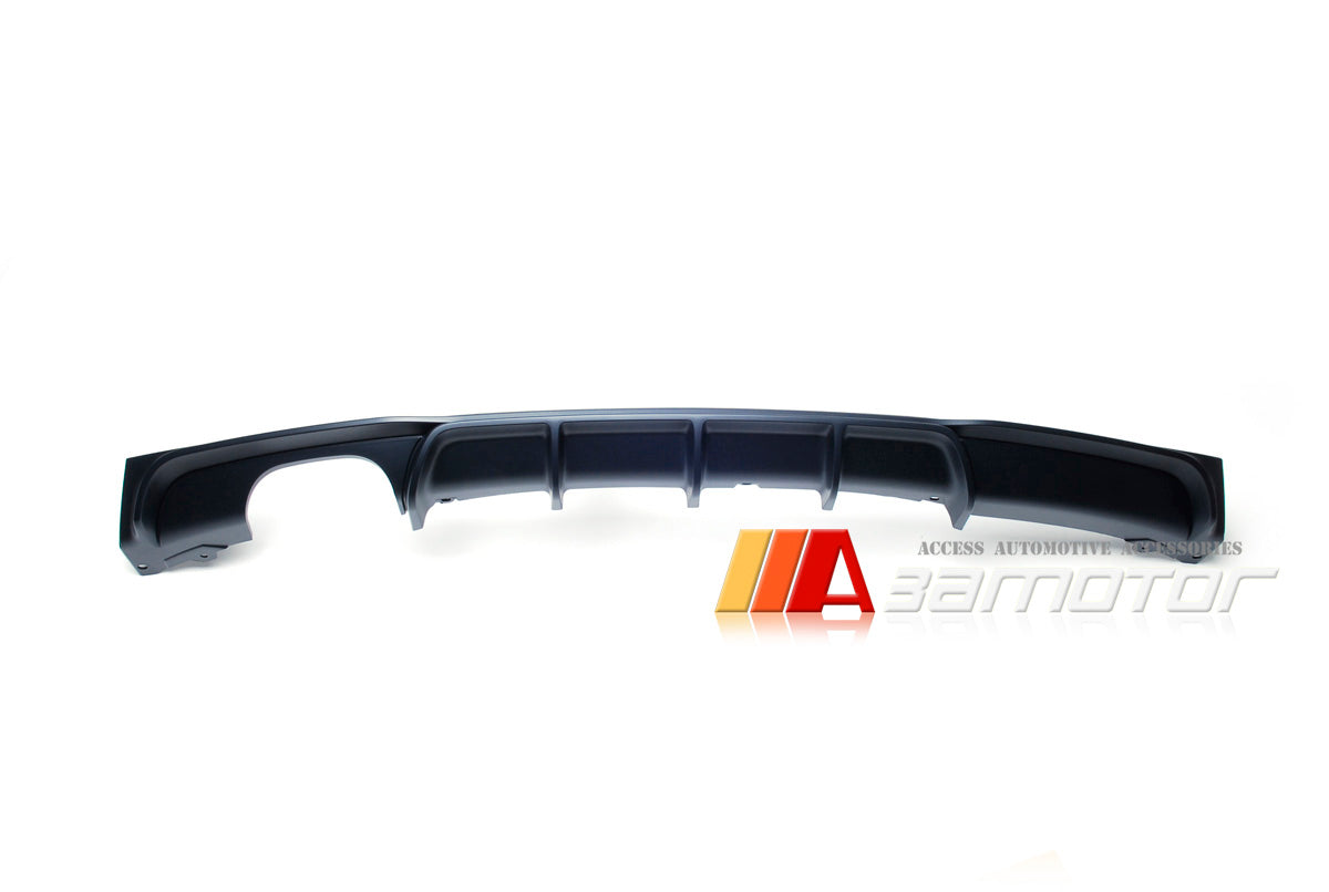 Polypropylene Rear Bumper P Diffuser Single Dual fit for 2012-2019 BMW F30 / F31 3-Series M Sport