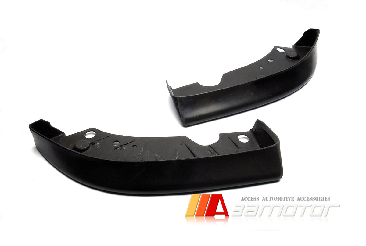 Unpainted Front Splitters Set fit for BMW E46 3-Series Coupe / Sedan M-TECH II Bumper