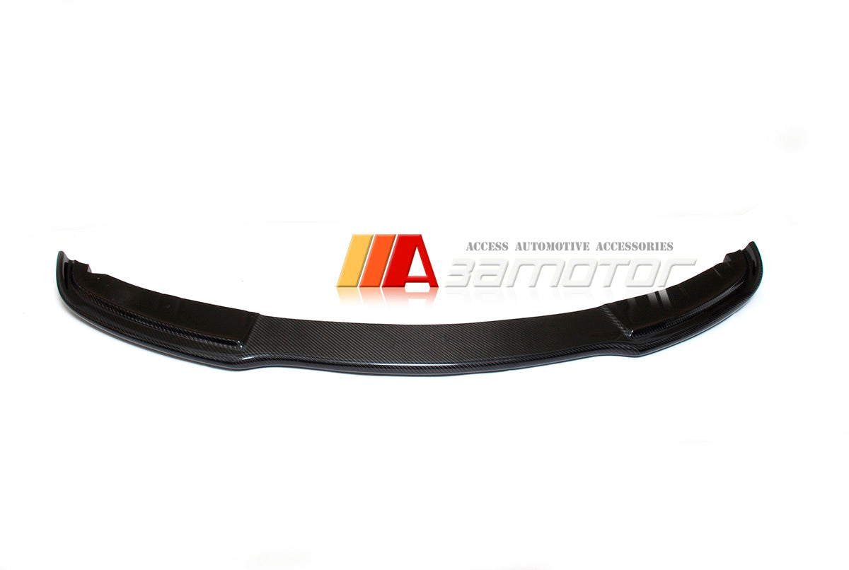 Carbon Fiber Front Bumper Lip Spoiler fit for BMW 2007-2010 E81 / 2004-2006 E87 Pre-LCI 1-Series hatchback