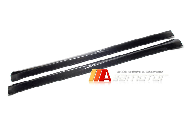 Carbon Fiber Side Skirts 2 PCS Set fit for 2014-2020 Porsche Macan SUV 95B