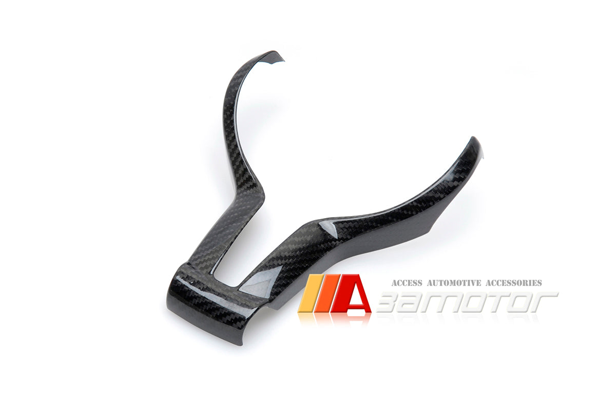 Carbon Fiber Steering Wheel Center Trim Cover fit for BMW F87 M2 / F80 M3 / F82 F83 M4