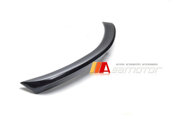 Carbon Fiber V Rear Trunk Spoiler Wing fit for 2008-2014 Mercedes W204 C-Class Sedan