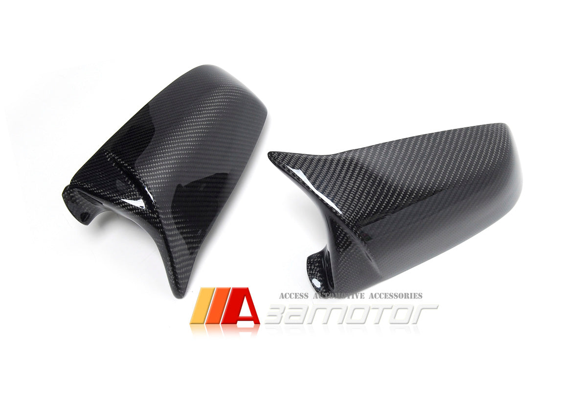 Replacement Carbon Fiber Side Mirrors Set fit for BMW E60 / E63 / F06 / F07 / F12 / F13
