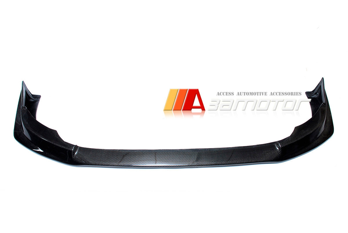 Carbon Fiber V Front Bumper Lip Spoiler fit for Mitsubishi Lancer EVO 10 Evolution X