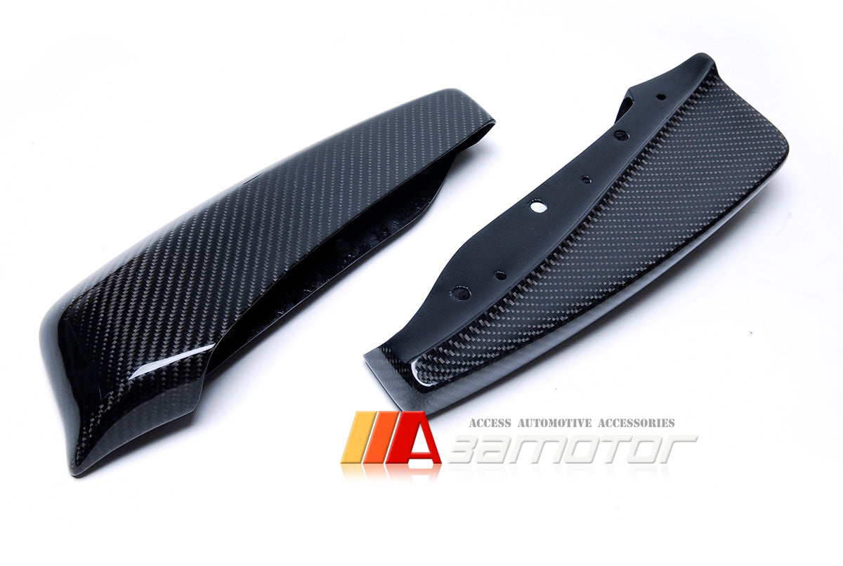 Carbon Fiber Rear Bumper Extensions Set fit for 2012-2016 Scion FR-S ZN6 / Subaru BRZ