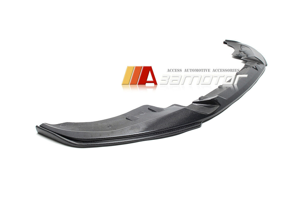 Carbon Fiber MP Front Bumper Lip Spoiler fit for 2019-2022 BMW G22 / G23 4-Series M Sport