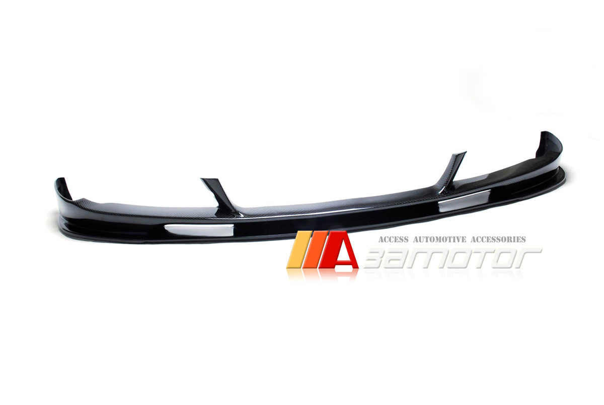 Carbon Fiber 3D Front Bumper Lip Spoiler fit for 2011-2013 BMW F10 / F11 Pre-LCI 5-Series