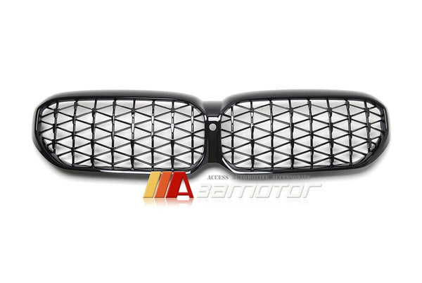 All Gloss Black Diamonds Front Grille fit for 2021-2023 BMW G30 G31 LCI 5-Series / F90 M5