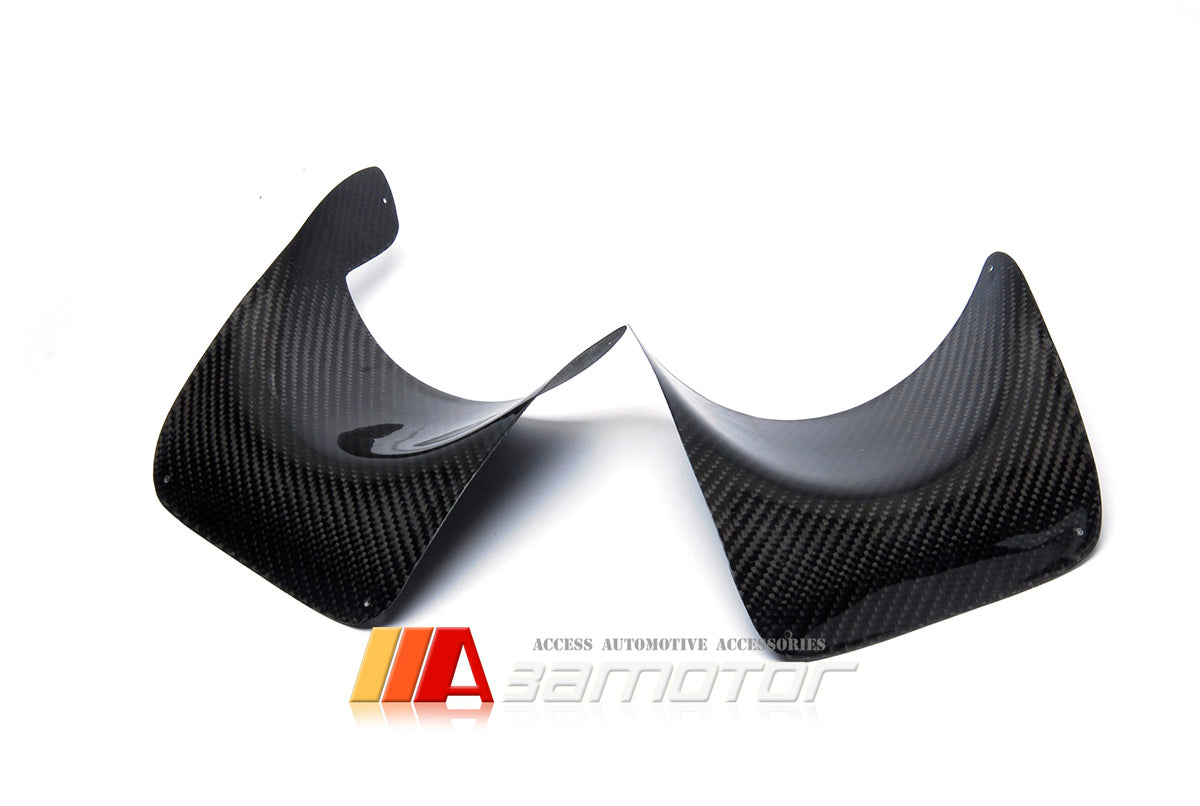 Carbon Fiber Exhaust Heat Shield Bumper Protector Set fit for Mitsubishi Lancer Evolution X EVO 10