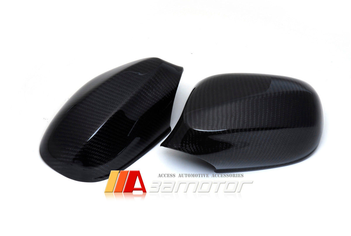 Carbon Fiber Side Mirror Covers Set fit for 2010-2013 E92 / E93 3-Series LCI