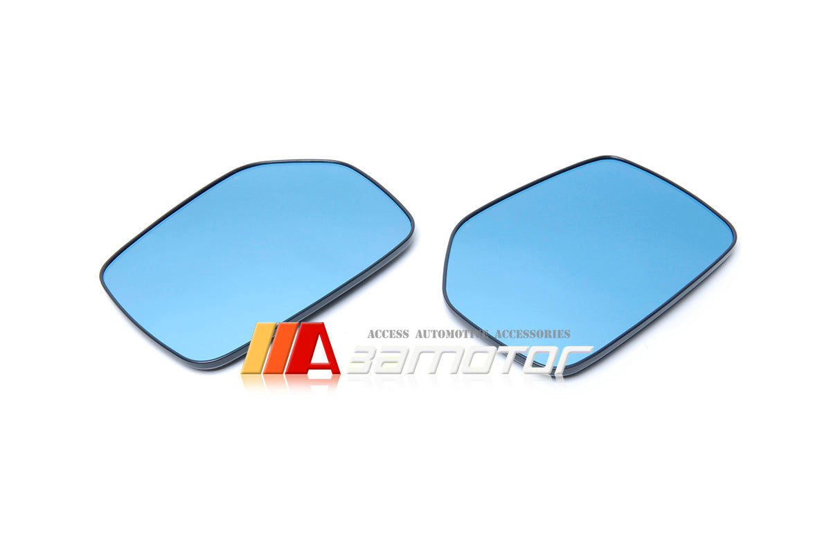 JDM Blue Tinted Side Door View Polarized Mirrors fit for 2015-2020 Subaru Impreza VAB STI WRX