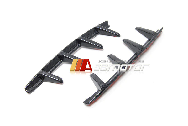 Dry Carbon Fiber Rear Duct Cover Trims Set fit for 2020-2023 Toyota GR Supra A90 A91