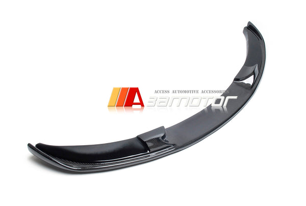 Carbon Fiber Front Lip Spoiler fit for 2004-2010 BMW E60 5-Series with aftermarket M5 Bumper only