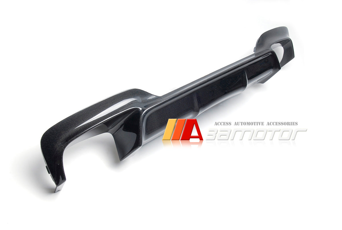 Carbon Fiber 3D Rear Bumper Diffuser fit for 2012-2017 BMW F12 M6 / F13 M6 / F06 M6 Grand Coupe