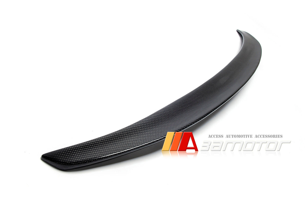 Carbon Fiber Rear Trunk Spoiler Wing fit for 2014-2020 BMW F33 4-Series Convertible
