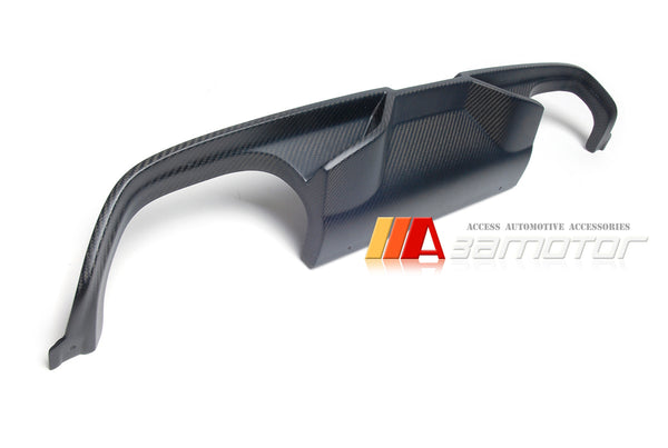 Matte Carbon Fiber AK Rear Bumper Diffuser fit for BMW F80 M3 / F82 F83 M4